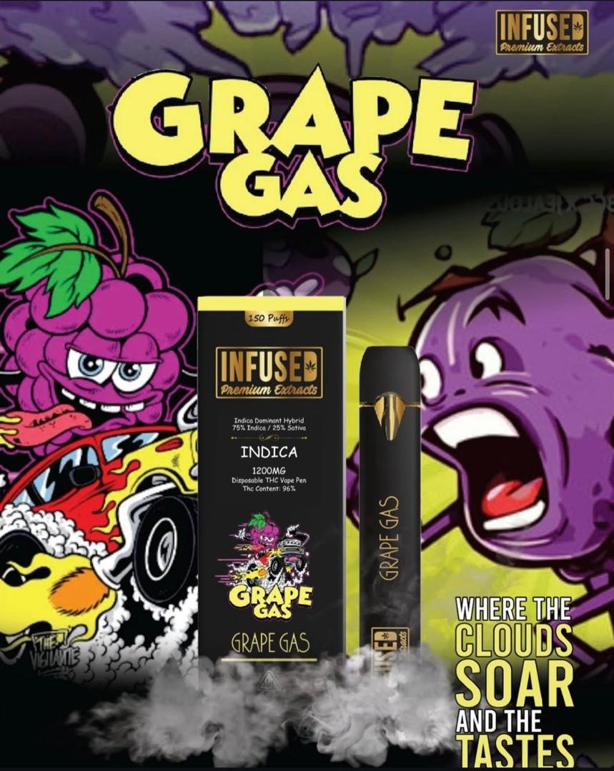 infused premium extracts Grape Gas