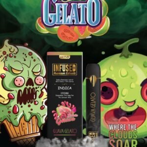 Infused Premium extracts Guava Gelato